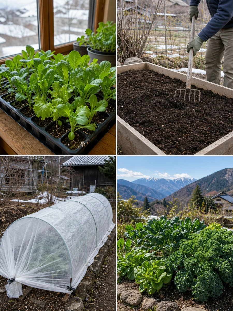 寒冷地で育てやすい野菜で確認する手順と判断ポイント