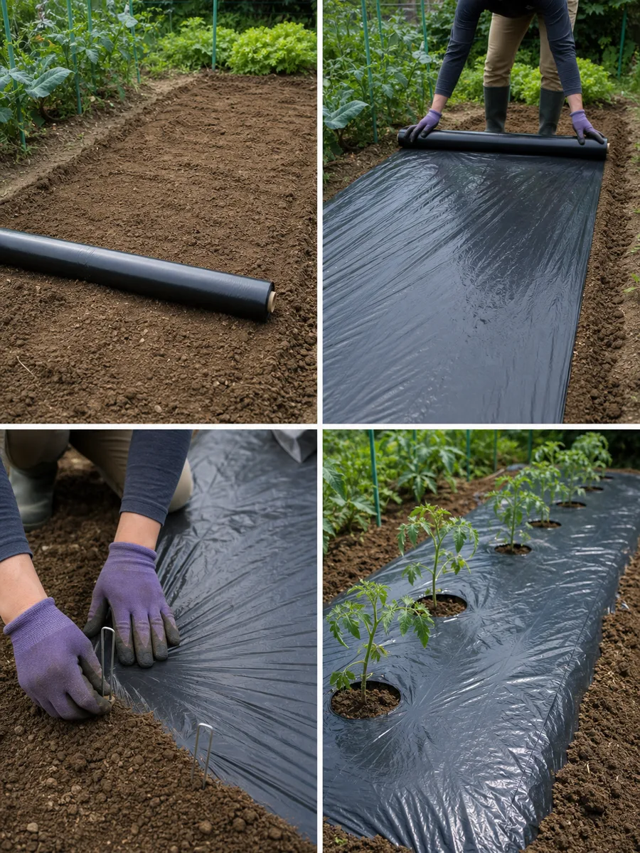 野菜のマルチングで確認する手順と判断ポイント