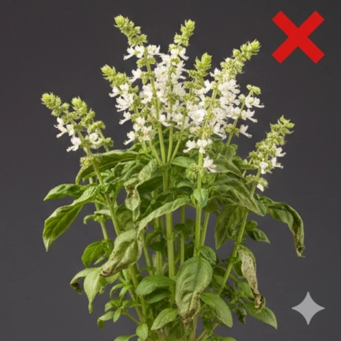 開花後処理の状態