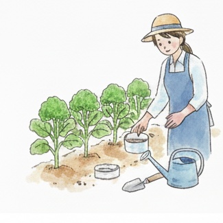 追肥・中耕・土寄せ管理