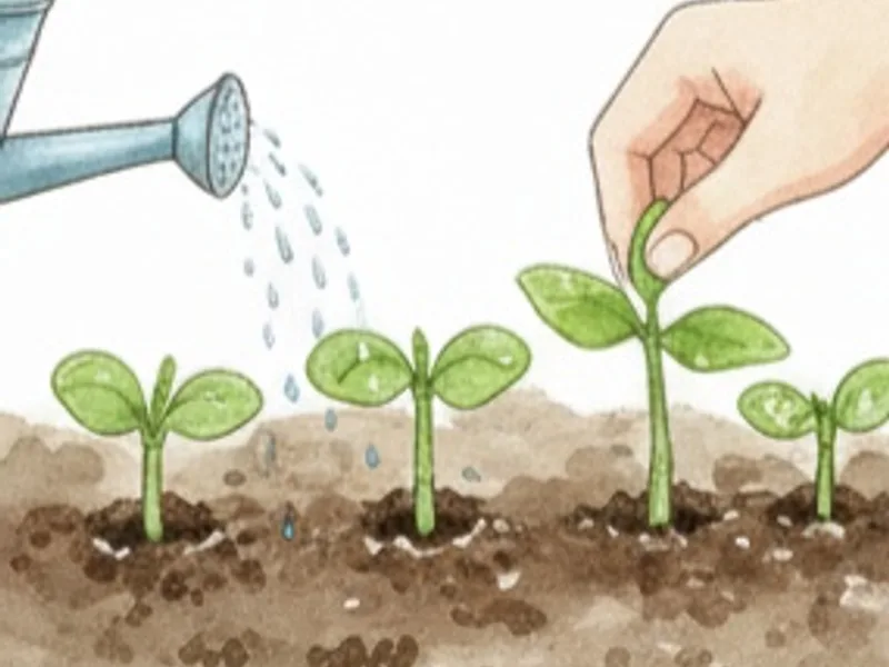 種まき・発芽管理