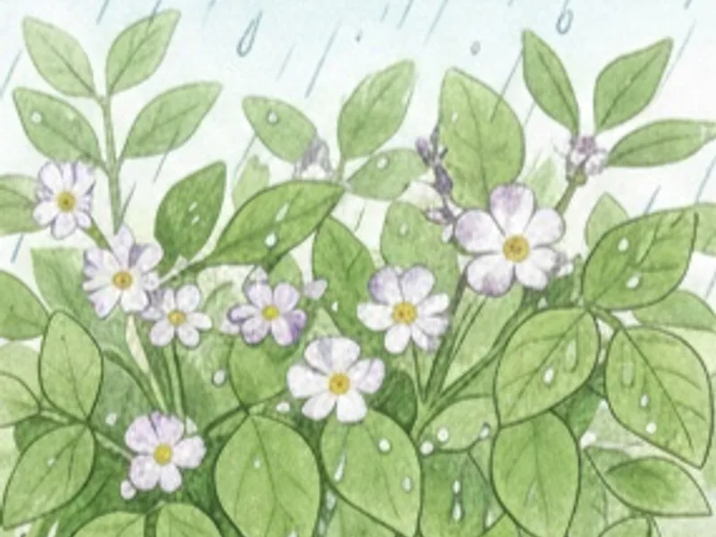 開花期管理・水やり