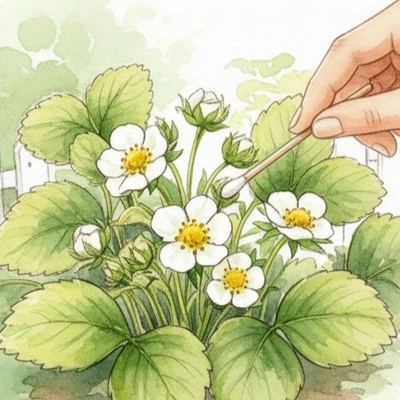 開花・人工授粉