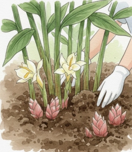 花穂収穫