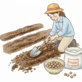 土作りと種子準備